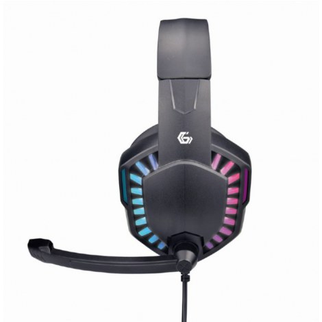 Gembird | Microphone | Wired | Gaming headset with LED light effect | GHS-06 | On-Ear - 2